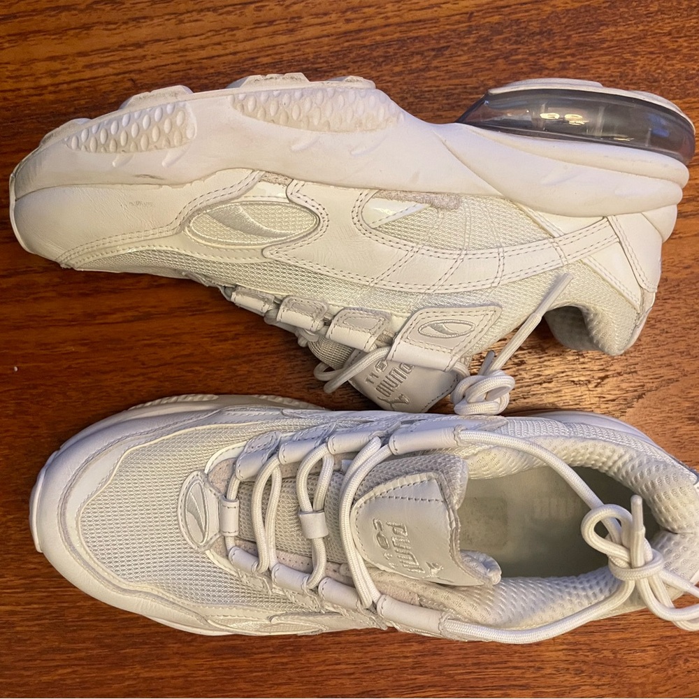 White puma Goll sneakers